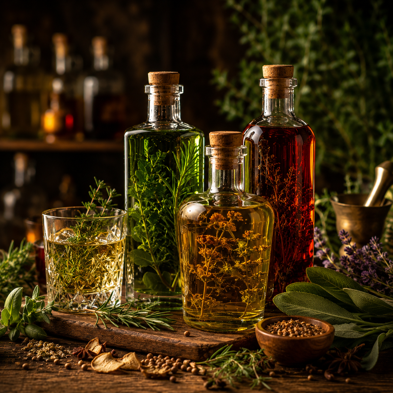 Herbal Liqueurs